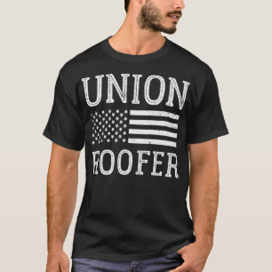 Union Roofer Roof fitter worker gift T-Shirt