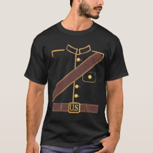 Union Soldier Costume Halloween Civil War Uniform T-Shirt