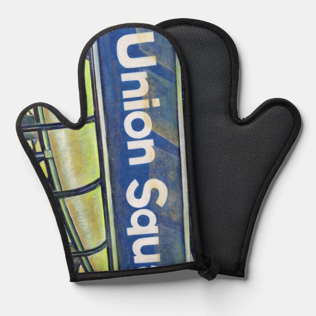 Union Square's Parlour Oven Mitt (Front/Back)