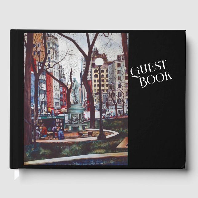 Union Square's Smell of Colour Guest Book (Front)