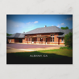 UNION STATION - Albany, Georgia Postcard