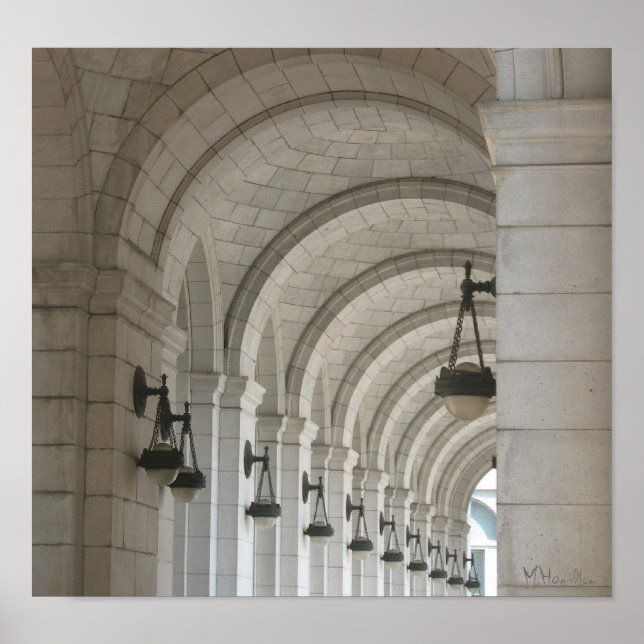Union Station Arches Poster (Front)