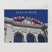 Union Station Chicago Wedding Save the Date