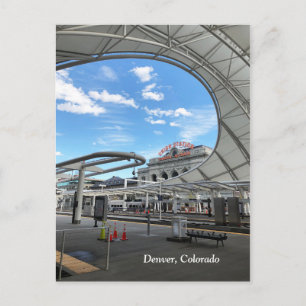 Union Station in Denver, Colorado Postcard