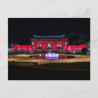 Union Station in Kansas City Postcard