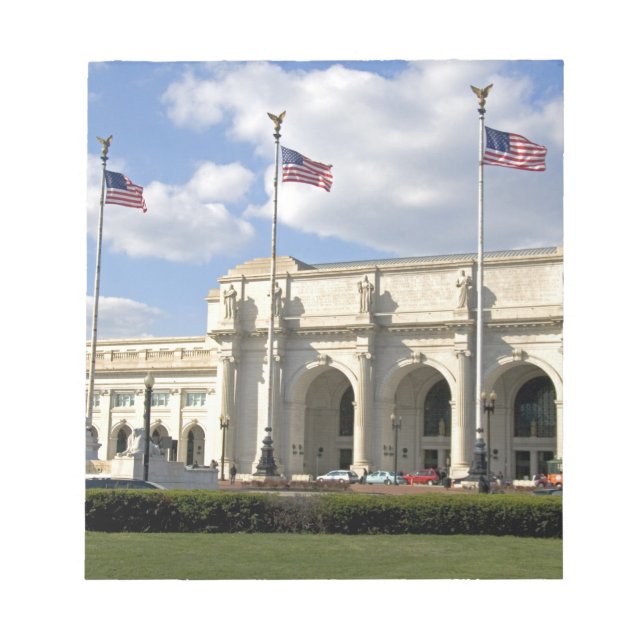 Union Station in Washington, D.C. Notepad (Front)