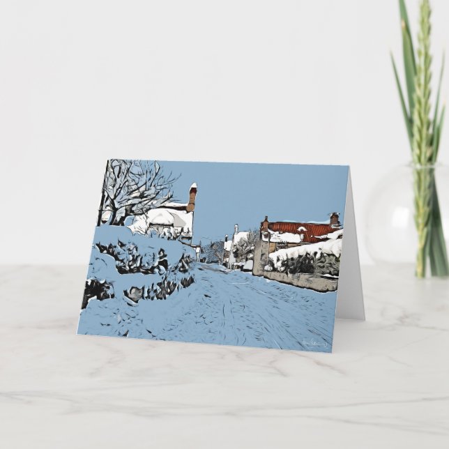 Union Street, Harthill with Woodall. Card (Front)