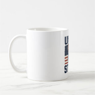Union Strong Cat Worker Patriotic Vintage Shirt De Coffee Mug