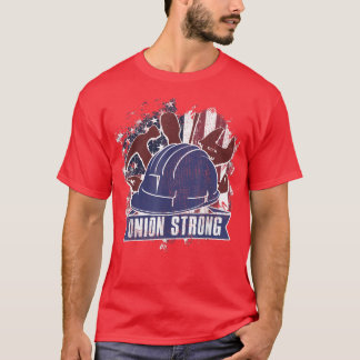 Union Strong Happy Labour Day Labour Day American  T-Shirt