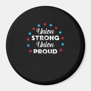 Union Strong Union Proud Patriotic Union Thug US F Magnet