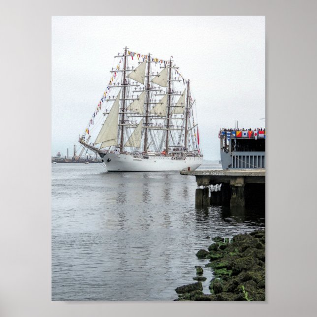 Union tall ship poster (Front)