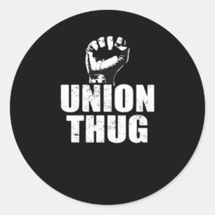 Union Thug Essential Classic Round Sticker