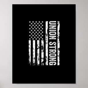 Union Workers Rights - Union Strong - Union Thug Poster