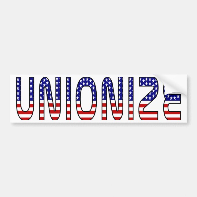 Unionise Bumper Sticker (Front)