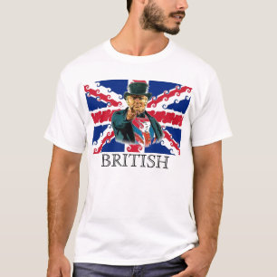 UnionJack. BRITISH T-Shirt