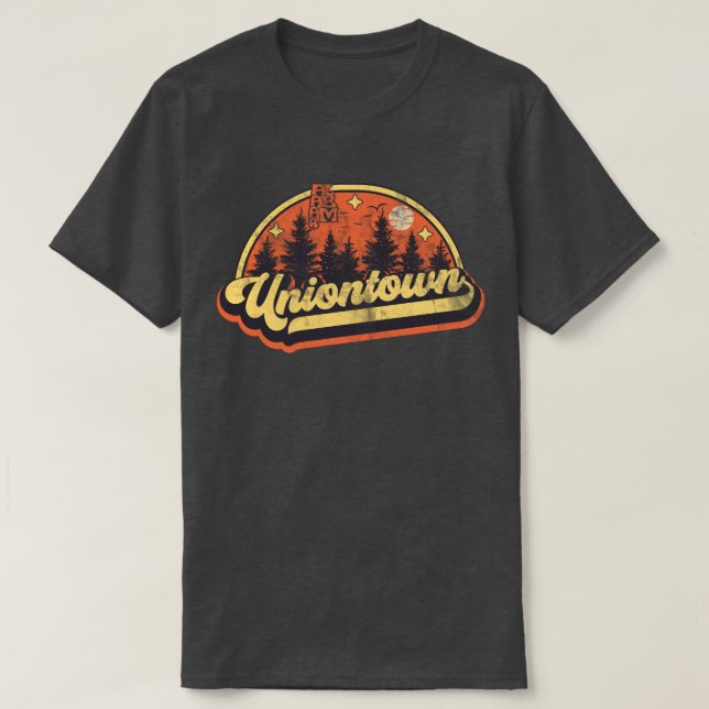 Uniontown, Alabama T-Shirt (Design Front)