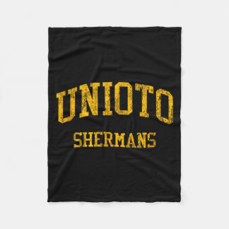 Unioto High School Hs Chillicothe Oh Vintage Srts Fleece Blanket