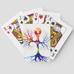 Unipolar neuron   playing cards