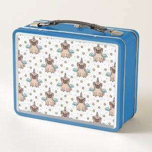 Unipug Pattern Metal Lunch Box