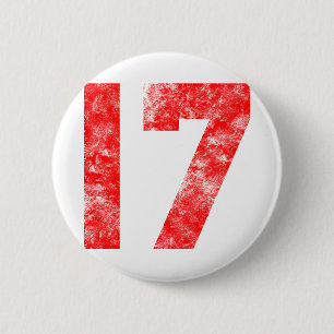 Unique 17th Birthday Gifts 6 Cm Round Badge