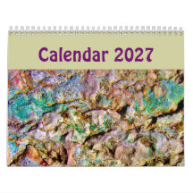 Unique Abstract  Art Calendar 2023  Background