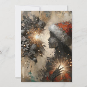 Unique Abstract Christmas Cards