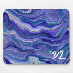 Unique Abstract Colourful Marble Liquid Mousepad