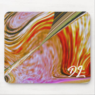 Unique Abstract Colourful Marble Liquid  Mousepad