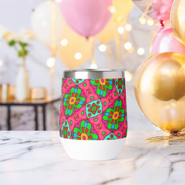 Unique Abstract Flowers Pattern (Bachelor Party)