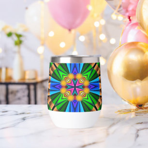Unique Abstract Flowers Pattern