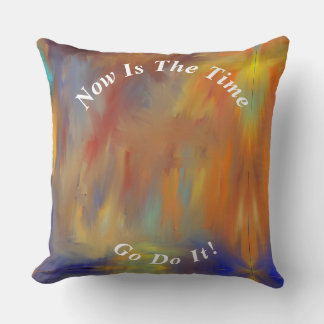 Unique Abstract Marble Liquified Cushion