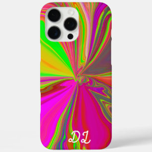 Unique Abstract Marbled Liquified & Colourful iPhone 16 Pro Max Case