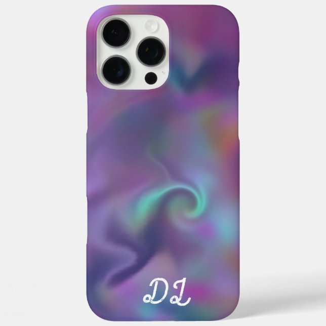 Unique Abstract Marbled Liquified  Oil Paint  Case-Mate iPhone Case (Back)
