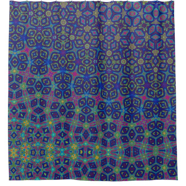 Unique Abstract Shower Curtain (Front)