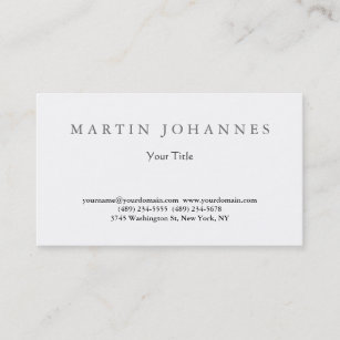 Unique amazing professional design business card