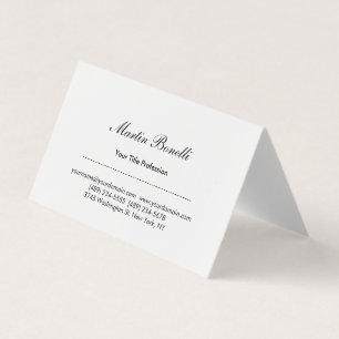 Unique amazing professional design business card