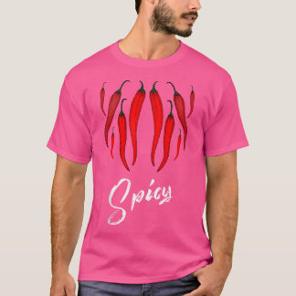 Unique And Cool Chilli Pepper Lovers T-Shirt