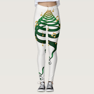 UNIQUE AND COOL *VERY MOD CHRISTMAS TREES* LEGGINGS