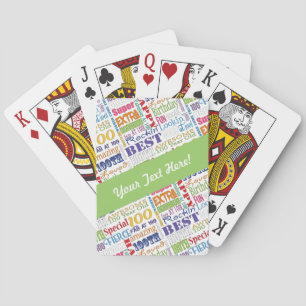 Unique And Special 100th Birthday Party Gifts Playing Cards
