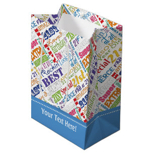 Unique And Special 21st Birthday Party Gifts Medium Gift Bag