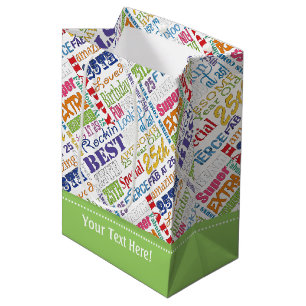 Unique And Special 25th Birthday Party Gifts Medium Gift Bag