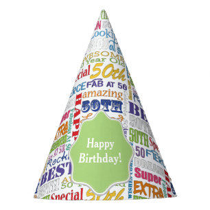 Unique And Special 50th Birthday Party Gifts Hat