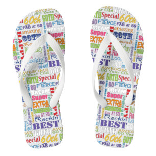 Unique And Special 60th Birthday Party Gifts Thongs
