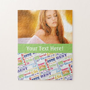 Unique And Special 65th Birthday Party Gifts Jigsaw Puzzle