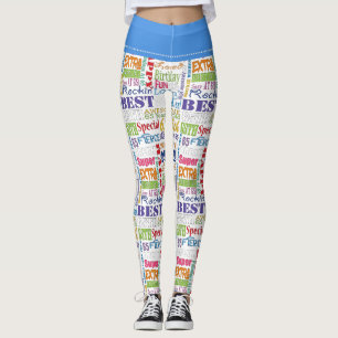 Unique And Special 65th Birthday Party Gifts Leggings