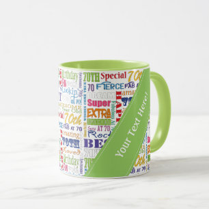 Unique And Special 70th Birthday Party Gifts Mug