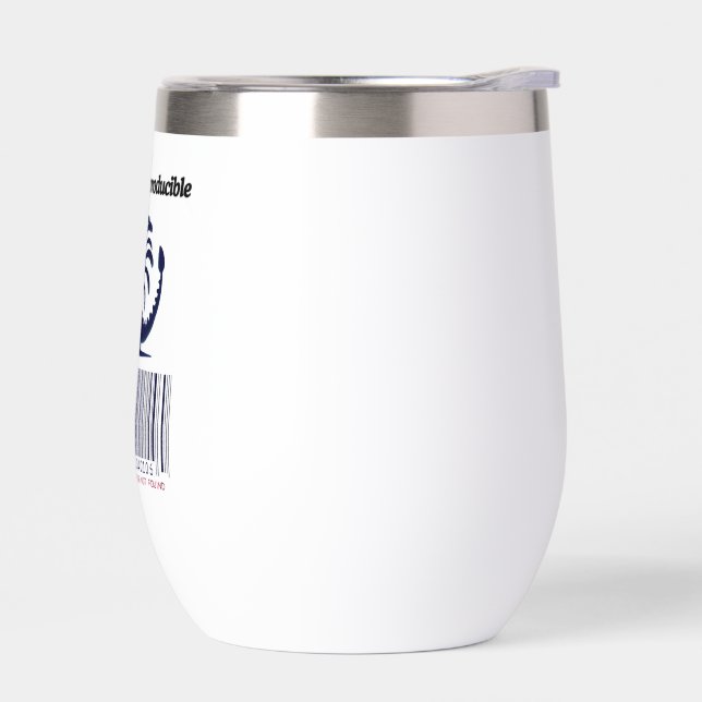 Unique and Unreproducible Stainless Steel Tumbler (Left)