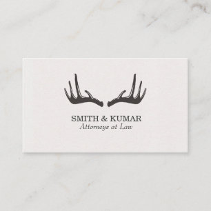 Unique Antlers Business Card