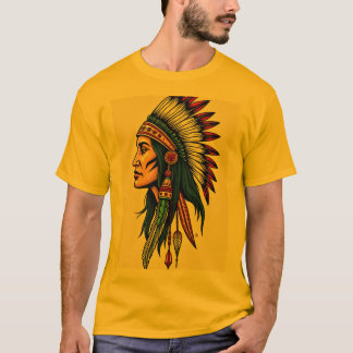 Unique Art Print T-Shirt -
