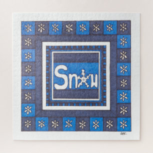 Unique Art Puzzle - Snow